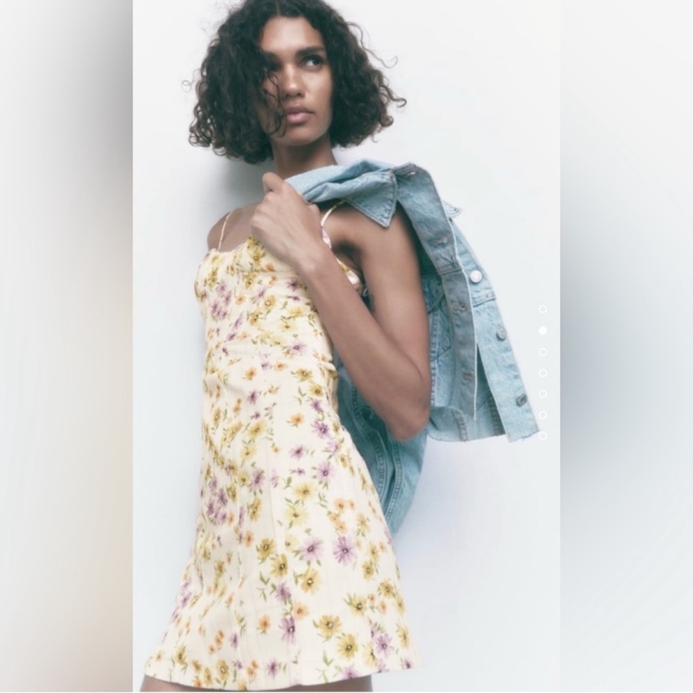 FLORAL PRINT DRESS - Picture 3 of 8